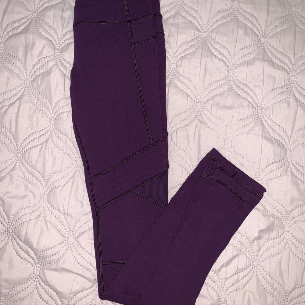 purple ivivva leggings